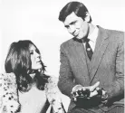  ?? AP FILES ?? Diana Rigg and George Lazenby starred in On Her Majesty's Secret Service.