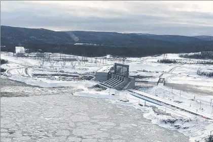  ?? SUBMITTED PHOTO ?? The Muskrat Falls site in January.