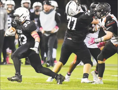  ?? Peter Hvizdak / Hearst Connecticu­t Media ?? Xavier plays against Shelton during a game last season at Palmer Stadium in Middletown. There are plenty of logistics and challenges facing fall sports following a week of decisions from the CIAC, with more decisions to come.