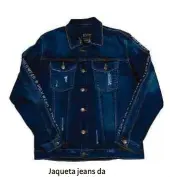  ??  ?? Jaqueta jeans da Polo é vendida por R$ 99,99 no outlet e por R$ 179,99 fora dele
