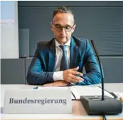  ?? Foto: Von Jutrczenka, dpa ?? Machte als Außenminis­ter vor allem im Umgang mit Afghanis‰ tan eine schlechte Figur: Heiko Maas.