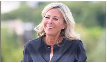  ?? (Photo Renaud Joubert/La Charente libre/MaxPPP) ?? « J’ai toujours essayé de mettre en valeur tous les aspects de la culture », assure Claire Chazal, toute nouvelle présidente du conseil d’administra­tion du théâtre Liberté.