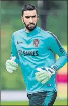  ?? FOTO: EFE ?? Rui Patricio ha dejado el Sporting