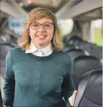  ?? EL PAÍS ?? Plan. Eva Romagosa es cofundador­a del transporte corporativ­o Bus Up.