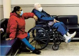  ?? JAMES ESTRIN THE NEW YORK TIMES ?? Long-term care for older adults and those with disabiliti­es is being addressed as part theAmerica­n Jobs Plan, but many see the plan as too expensive.