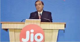  ??  ?? Mukesh Ambani