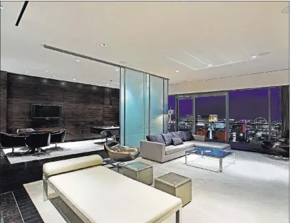  ?? COURTESY PHOTOS ?? Kiss guitarist Paul Stanley has listed his Palms Place penthouse for $1.8 million.