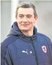  ??  ?? Barry Smith
Rovers boss Barry Smith said: “I thought we actually started the game better but after Ayr scored we never recovered. Ayr’s movement was good and we didn’t deserve anything from the game.”