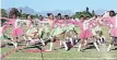  ?? AYANDA NDAMANE (ANA) African News Agency ?? FALSE Bay Primary during the Federation of Dance, Drill, Cheerleadi­ng and Majorettes’ Western Cape regional competitio­n. |