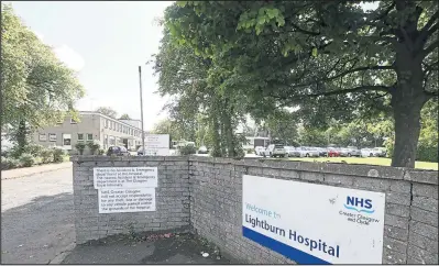  ??  ?? The consultati­on has now opened on the closure of the Lightburn Hospital in the city’s East End