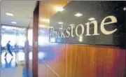  ?? BLOOMBERG ?? Blackstone aims to grow in India through partnershi­ps