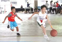  ??  ?? THE GRASSROOTS developmen­t Jr. NBA program has been running for 11 years.