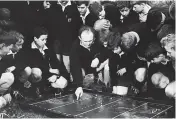  ??  ?? Great: Gerwyn Williams coaching in the 1950s