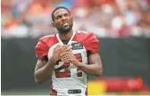  ??  ?? Patrick Peterson will miss the first six games for violating the NFL policy regarding performanc­eenhancing drugs.