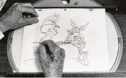  ?? Chuck Jones Museum ?? Sketches by Warner Bros. artist Chuck Jones are on view at San Jacinto College South.