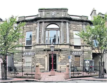  ?? ?? Courthouse in Arbroath is set to become a community hub.