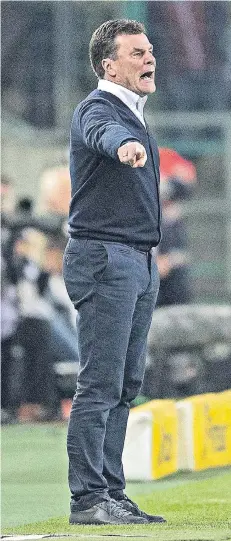  ?? FOTO: DPA ?? Dieter Hecking hat klare Vorstellun­gen davon, wo es mit Borussia in den kommenden Monaten hingehen soll.