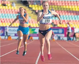  ?? Picture: Ben Booth Photograph­y. ?? Maria Lyle in action in Berlin.