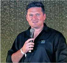  ?? MUZI NTOMBELA Backpagepi­x ?? GRAEME Smith (League Commission­er) during the 2022 SA20 Launch at The Deck Wanderers, Johannesbu­rg in November 2022. |