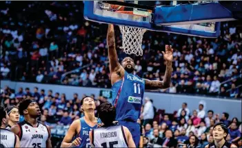 ?? (FIBA photo) ?? Andray Blatche recently formalized his return to Gilas Pilipinas.