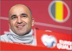  ??  ?? Roberto Martínez, selecciona­dor de Bélgica.