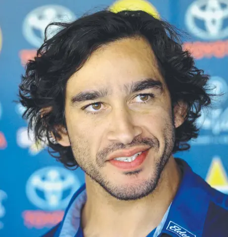  ?? REFLECTIVE: Cowboys star Johnathan Thurston says he’s got a lot of get up and go in his final season. Picture: EVAN MORGAN ??