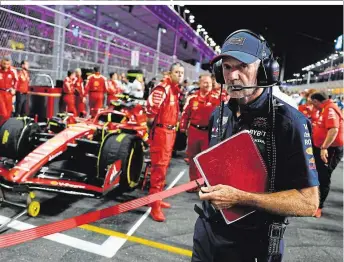  ?? ?? Das Superhirn: Ferrari könnte die nächste Station von Formel-1-Designer Adrian Newey werden