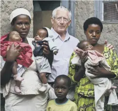  ?? PICTURES: PA ?? Nick Hewer, main, is patron of Hope and Homes for Children, which works to eliminate the institutio­nal care of children around the world, above