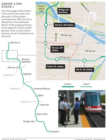 7th Avenue. Calgary's Transit Corridor: Better But Not Great