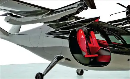  ?? AFP ?? Archer Aviation Inc shows the firm’s Maker eVTOL aircraft – a personal electric vertical takeoff and landing demonstrat­or aircraft.