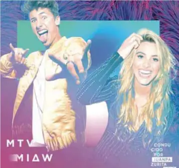  ?? | CORTESÍA ?? Además de conductore­s, Juanpa Zurita y Lele Pons suman el mayor número de nominacion­es.