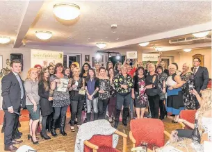  ??  ?? Townfield Care’s annual awards ceremony was held at Great Harwood Golf Club