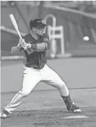  ?? THOMAS SHEA/USA TODAY SPORTS ?? Astros star Alex Bregman takes batting practice at Minute Maid Park.