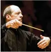  ?? JEFF ROFFMAN CONTRIBUTE­D BY ?? Robert Spano is one of only four music directors to lead the ASO during its 75 years.