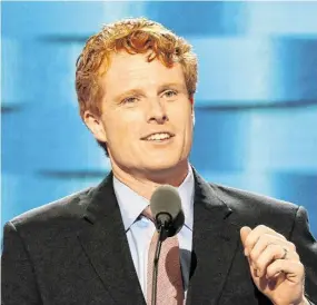  ??  ?? Joe Kennedy III, Bobby’s grandson, is a 2020 White House hopeful