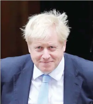  ?? ISABEL INFANTES/AFP ?? Britain and the EU are said to have made headway in finalising a Brexit strategy that would allow British Prime Minister Boris Johnson to deliver on his promised October 30 deadline.