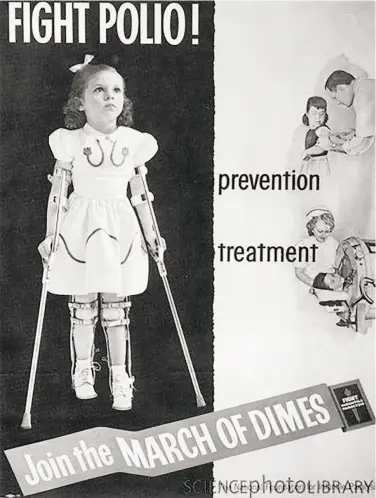  ?? Ad Council ?? The Ad Council, which ran ads like these urging Americans to get vaccinated against polio in the 1950s, will launch a campaign backing immunizati­on against the coronaviru­s.