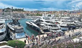  ?? Getty ?? ABOVE The festival rumours threaten the tranquilit­y of Cannes.