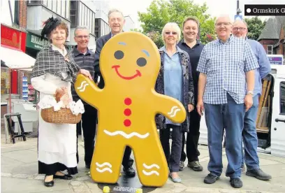  ?? Ormskirk Gingerbrea­d Festival celebrates the town’s heritage ??