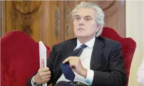  ??  ?? L’amministra­tore delegato di Consip, Luigi Marroni