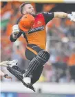  ??  ?? David Warner in the IPL.