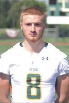  ?? COURTESY OF DELAWARE VALLEY ATHLETICS ?? Stephen Adams recently completed his college career at Delaware Valley, where he was one of the top Division III punters in the nation.