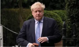  ?? Photograph: Alberto Pezzali/AP ?? ‘Mr Johnson behaved as though the electoral system conferred untrammell­ed power on him to act as he chose, and to breach rules and convention­s for his own advantage.’