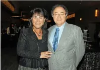  ?? Reuters file ?? Honey and Barry Sherman’s death were caused by ligature neck compressio­n. —