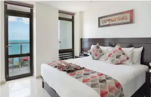  ?? Photo: Charles Chambers ?? The one bedroom Beach Front suite at Ramada Suites By Wyndham Wailoaloa Beach Fiji.