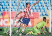  ?? AFP ?? Paraguay´s Fernando Romero celebrates his goal vs Venezuela during their U17 South American qualifier on Thursday.