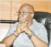  ??  ?? NFF President and CAF executive committee member Amaju Pinnick