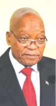  ??  ?? Jacob Zuma