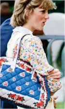  ??  ?? Casual: A Souleiado bag in 1981