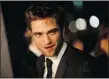 ?? PATRICK T. FALLON/ AFP/GETTY IMAGES ?? Robert Pattinson is the new spokesman for Christian Dior perfumes for men.
